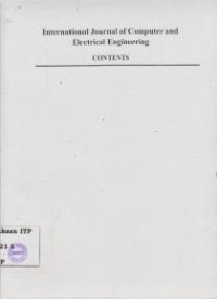 Image of International Journal of Computer and Electrical Engineering Vol. 1 No. 1