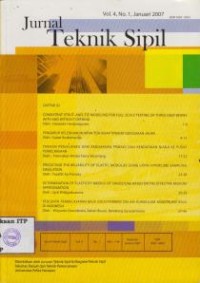 Image of Jurnal Teknik Sipil Vol. 4 No. 1