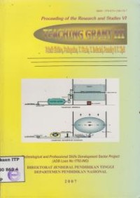 Image of Proceeding of the Research and Studies VI Teaching Grant III Teknik Elektro, Perkapalan, T. Mesin,T. Industri, Foundry dan T. Sipil