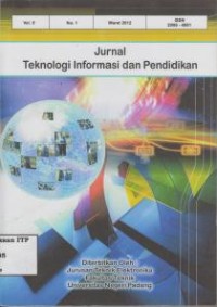 Image of Jurnal Teknologi Informasi dan Pendidikan Vol.5 No.1