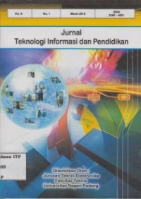 Image of Jurnal Teknologi Informasi dan Pendidikan Vol. 8 No. 1 Maret 2015