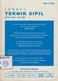 Image of Jurnal Teknik Sipil Vol. 7 No. 1