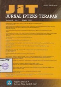 Image of JIT Jurnal Ipteks Terapan Vol. 6 No. 1