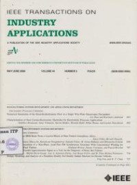 Image of IEEE Transaction on Industry Applications Vol. 44 No. 3