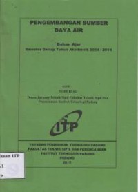 Image of pengembangan sumber daya air