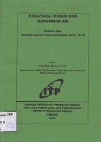 Image of rekayasa irigasi dan bangunan air