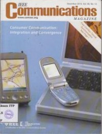 Image of IEEE communications vol.48 no.12