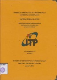 Image of Pekerjaan Pembangunan dan Pengembangan Universitas Negeri Padang