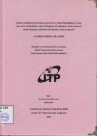 Image of Sistem Informasi Pengolahan Data Pokok Pendidikan Anak Usia Dini, Nonformal dan Informal - Pendidikan Masyarakat (Paud-Dikmas) di Dinas Pendidikan Kota Padang