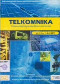 Image of TELKOMNIKA telekomunikasi Komputasi Elektronika Kendali Vol.14 No.4