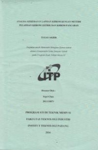 Image of Analisa Kekerasan Lapisan Khrom dengan Metode Pelapisan Khrom Listrik dan Khrom Pancaran