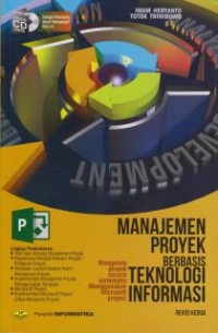Image of Manajemen Proyek Berbasis Teknologi Informasi