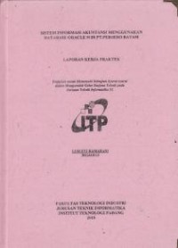 Image of Sistem Informasi Akuntansi Menggunakan Database Oracle 9i di PT. Persero Batam