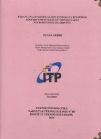 Image of Perancangan Sistem Alarm Kendaraan Bermotor Berbasis SMS Interaktif Menggunakan Mikrokontroler (Arduino)