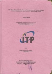 Image of Rekayasa Perangkat Lunak Monitoring dan Evaluasi Kinerja Dosen Berbasis Web Pada Institut Teknologi Padang