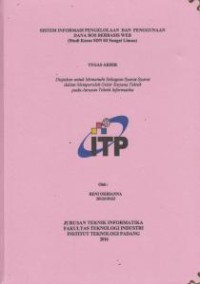 Image of Sistem Informasi Pengelolaan dan Penggunaan Dana Bos Berbasis Web (Studi kasus SDN 03 Sungai Limau)