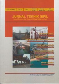 Image of Jurnal Teknik Sipil: Jurnal Teoretis dan Terapan Bidang Rekayasa Sipil Vol. 23 No. 2