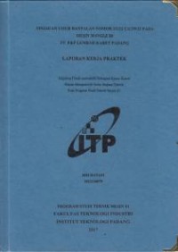 Image of Rekonstruksi Batas Bidang Tanah dan Kelurahan Dusun Bangko Kecamatan Bangko Kabupaten Merangin Provinsi Jambi (studi kasus bidang tanah pt graha cipta bangko jaya)