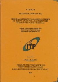 Image of Pekerjaan Pembangunan Jaringan Tersier D.I Batang Anai II PKT ATS 02 Pirimp APBN Di Kabupaten Padang Pariaman