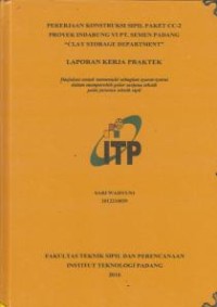 Image of Pekerjaan Konstruksi Sipil Paket CC-2 Proyek Indarung VI PT. Semen Padang 