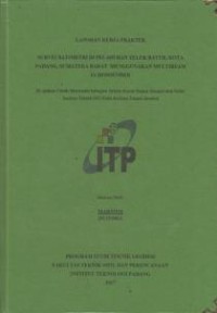 Image of Survei Batimetri di Pelabuhan Teluk Bayur, Kota Padang, Sumatera Barat Menggunakan Multibeam Echosounder