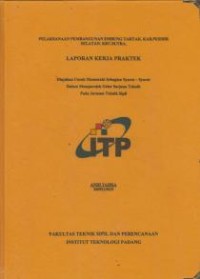 Image of Pelaksanaan Pembangunan Embung Tartak Kab. Pesisir Selatan. Kec. Sutra