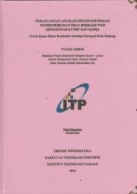 Image of Perancangan Aplikasi Sistem Informasi Pendistribusian Obat Berbasis Web Menggunakan PHp dan MySQL