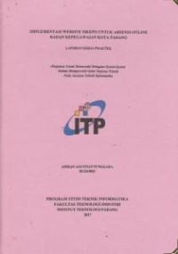 Image of Implementasi Website Sikepo untuk Absensi Online Badan Kepegawaian Kota Padang