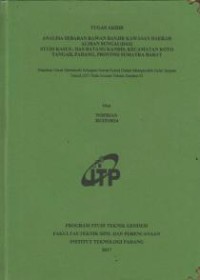 Image of Analisa Sebaran Rawan Banjir Kawasan Daerah Aliran Sungai (DAS) Studi Kasus: Das Batang Kandis, Kecamatan Koto Tangah Padang, Provinsi Sumatera Barat