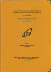 Image of Pengaruh Penambahan Abu Limbah Kertas Terhadap Kuat Tekan Bebas Tanah Lempung