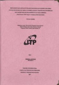 Image of Implementasi Aspek Interaksi Manusia dan Komputer (IMK) untuk Peningkatan Minat Pembelajaran Teknologi Informasi dan Komunikasi (TIK) Berbantuan Multimedia (Studi Kasus SMP Negeri 1 Junjung Sirih Kab. Solok)