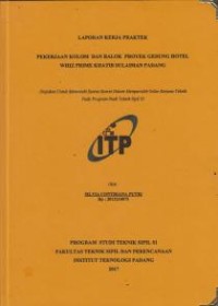 Image of Pekerjaan Kolom dan Balok Proyek Gedung Hotel Whiz Prime Khatib Sulaiman Padang
