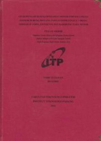 Image of Studi Pengaruh Pengoperasian Motor Induksi 3 Phasa System Hubung Bintang pada System Tenaga 1 Phasa Terhadap Torsi, Efisiensi, dan Harmonic pada Motor