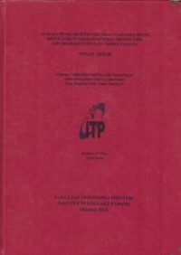 Image of Analisa Pengaruh Penggunaan Variable Speed Drive (VSD) Terhadap Kinerja Motor J1P01 (Aplikasi Kiln Mill) PT. Semen Padang