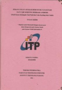 Image of Perancangan Aplikasi Bercocok Tanam Padi dan Cabe Keriting Berbasis Android (Studi Kasus Kelompok Tani Padi dan Cabe Keriting Kab. Solok)