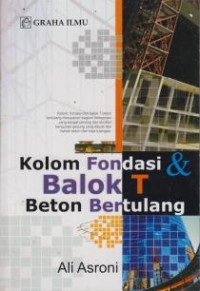 Image of Kolom Fondasi & Balok T Beton Bertulang