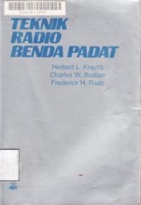 Image of Teknik Radio Benda Padat