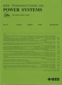 Image of IEEE Transactions on Power Systems