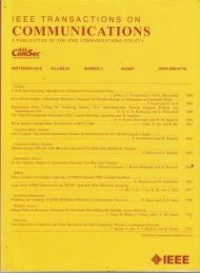 Image of IEEE Transactions on Communications Vol. 64, No. 6, June 2016