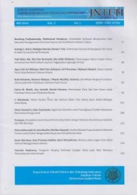 Image of Jurnal Nasional Teknik Elektro dan Teknologi Informasi Universitas Gadjah Mada Vol. 5, No. 2, Mei 2016