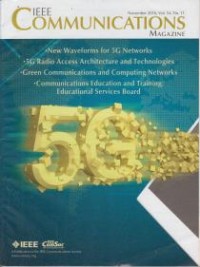 Image of IEEE Communications Magazine