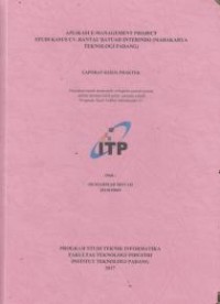Image of Aplikasi E- Management Project Studi Kasus CV. Rantau Batuah Interindo (Mahakarya Teknologi Padang)