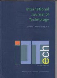 Image of International Journal of Technology Vol. 5, No. 1, January 2014