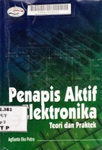 Image of Penapis Aktif Elektronika: teori dan praktek