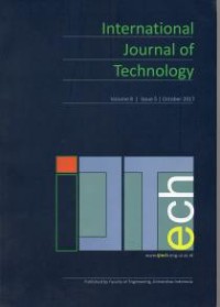 Image of International Journal of Technology Vol. 8, No. 5, October2017