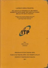 Image of Pelaksanaan Pekerjaan Abutment Jembatan Koto Baru Kecamatan Lubuk Begalung Kota Padang
