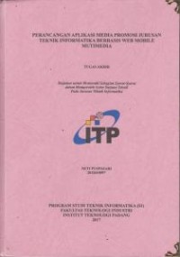 Image of Perancangan Aplikasi Media Promosi Jurusan Teknik Informatika Berbasis Web Mobile Multimedia