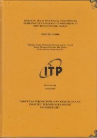 Image of Tinjauan Pelat dan Balok pada Proyek Pembangunan Pasar Raya Inpres Blok III Provinsi Sumatera Barat