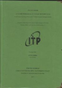 Image of Analisis Pergerakan Tanah Metode X,Y,Z (Studi Kasus Aia Dingin Kecamatan Lembah Gumanti Kabupaten Solok)