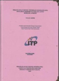 Image of perancangan sistem informasi geografis (SIG) pencarian perkebunan kelapa sawit berbasis android